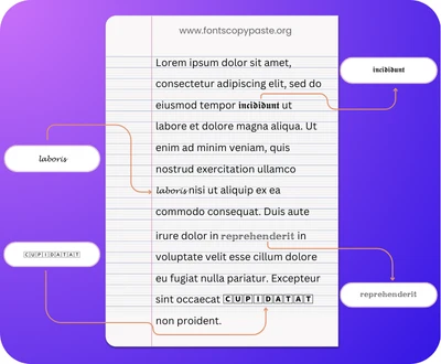Fonts Copy and Paste - Online Font Creator